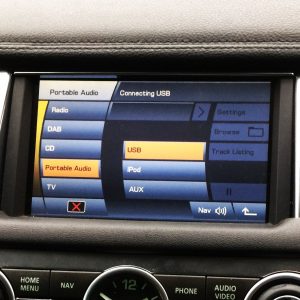 RANGE ROVER SPORT 2010 SAT NAV DISPLAY
